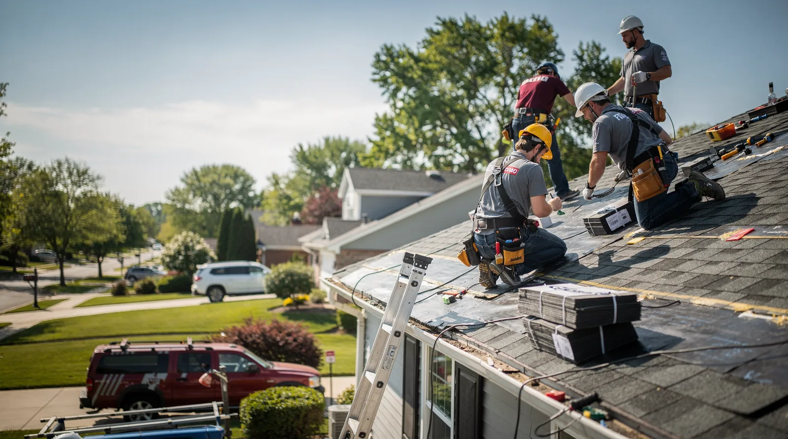 Roof Repair in Sparrows Point, MD around you